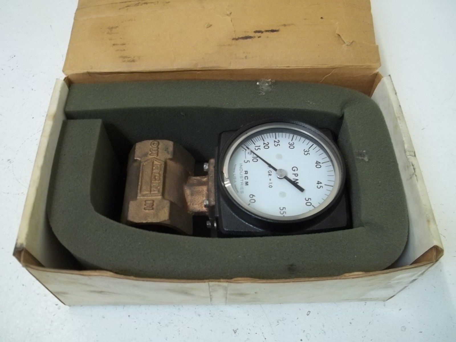 RCM INDUSTRIES, INC. 1 1/2-71-R-60 GAUGE 5-60 NSMP