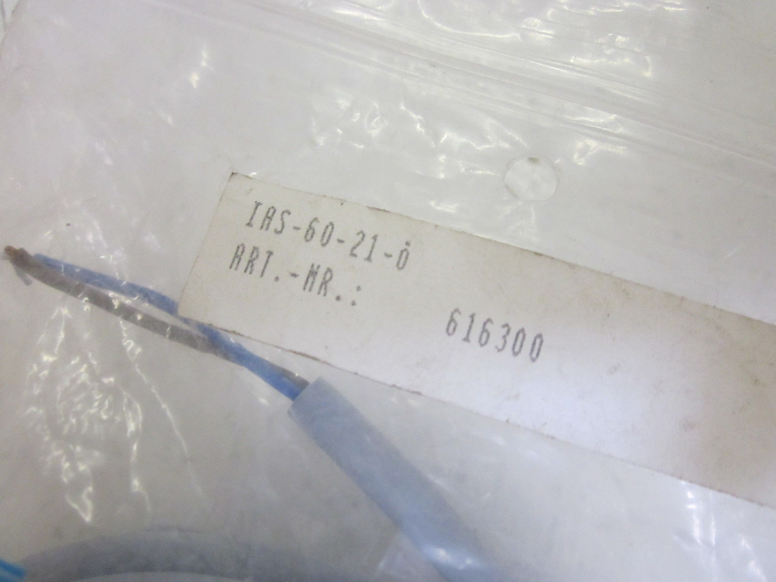 RECHNER IAS-60-21-0 PROXIMITY SENSOR UNMP
