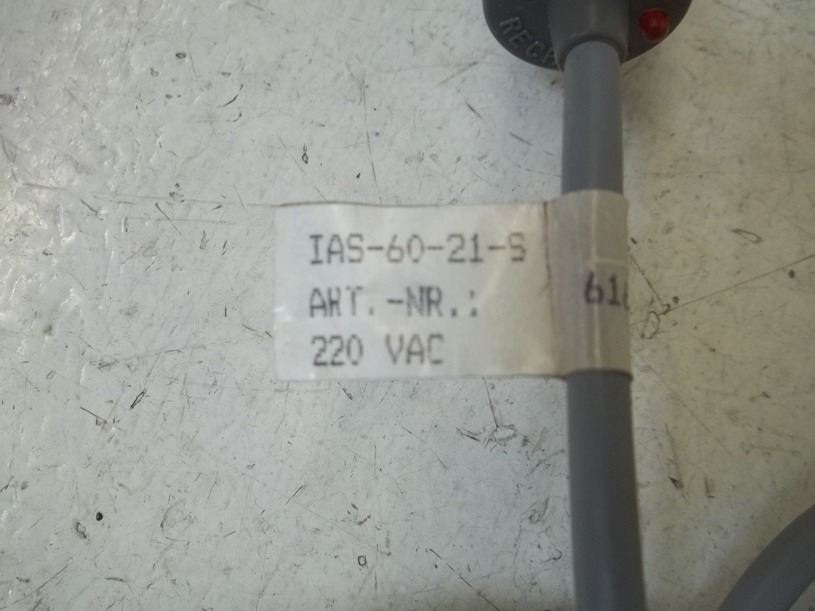 RECHNER SENSOR IAS-60-21-S PROXIMITY SENSOR UNMP