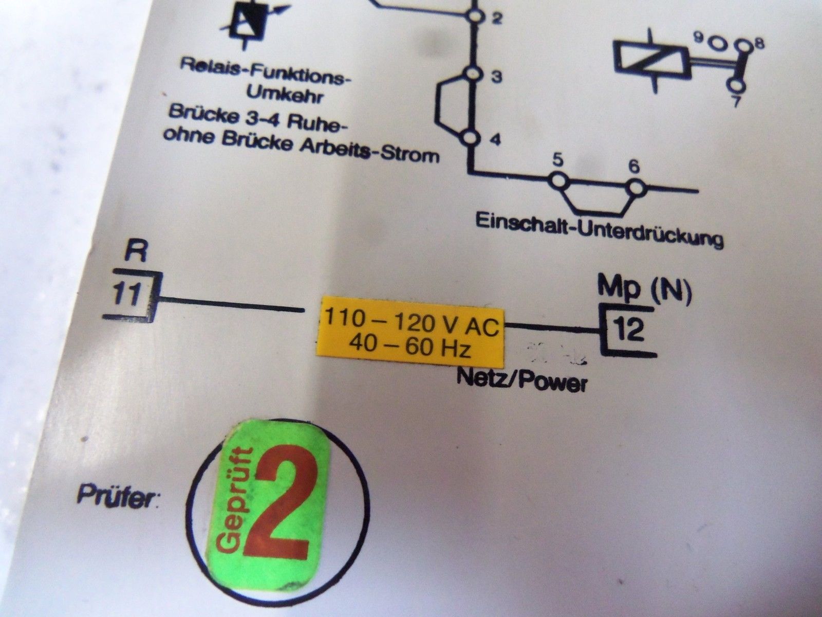 RECHNER SENSOR SWA-4006-I 110V-120V UNMP