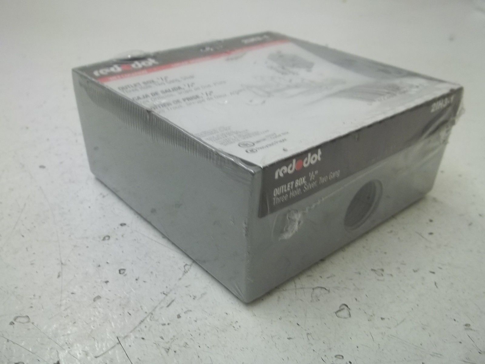 RED DOT 2IH3-1 1/2" OUTLET BOX NSMP