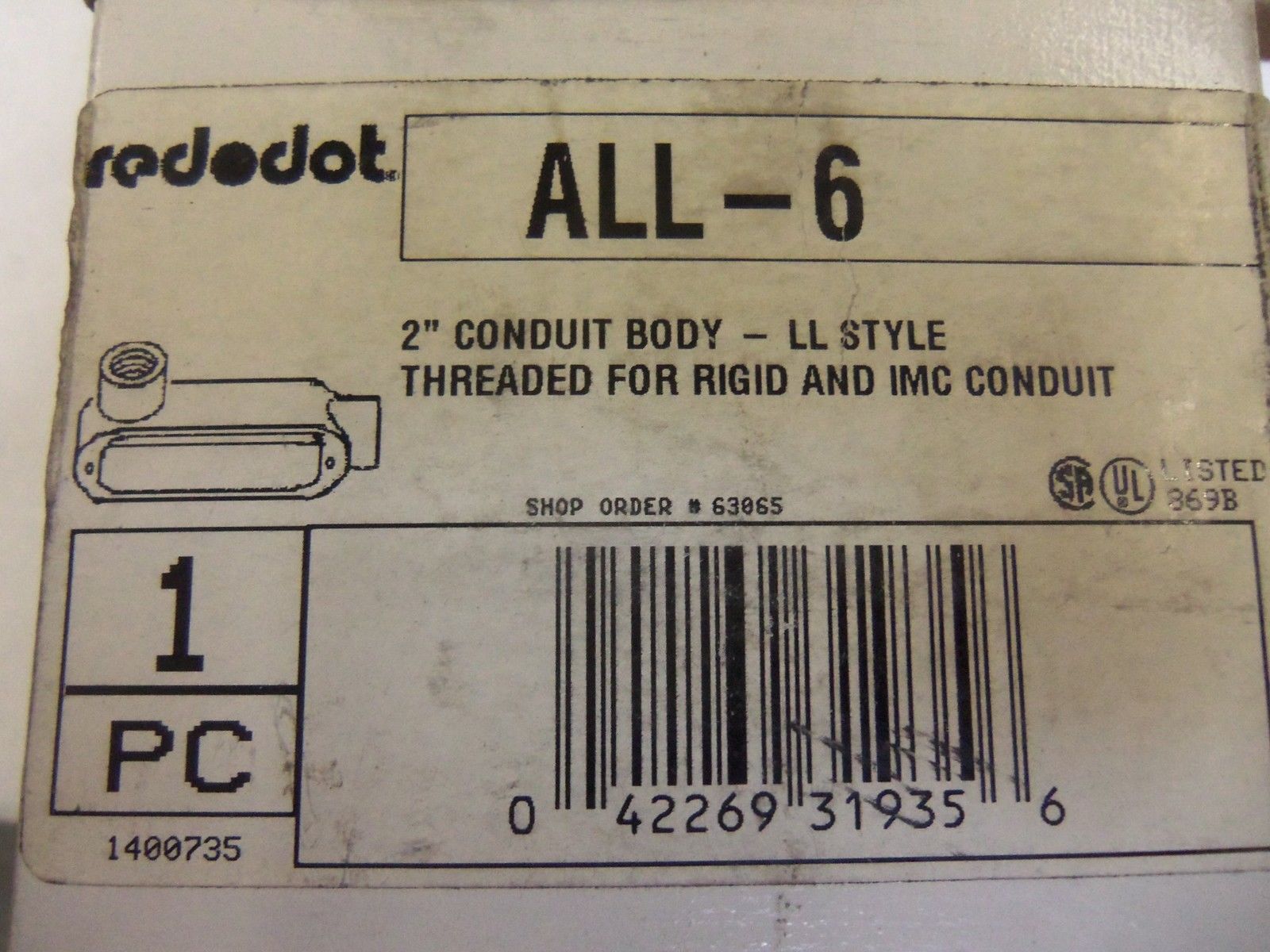 RED DOT ALL-6 *NEW IN BOX*