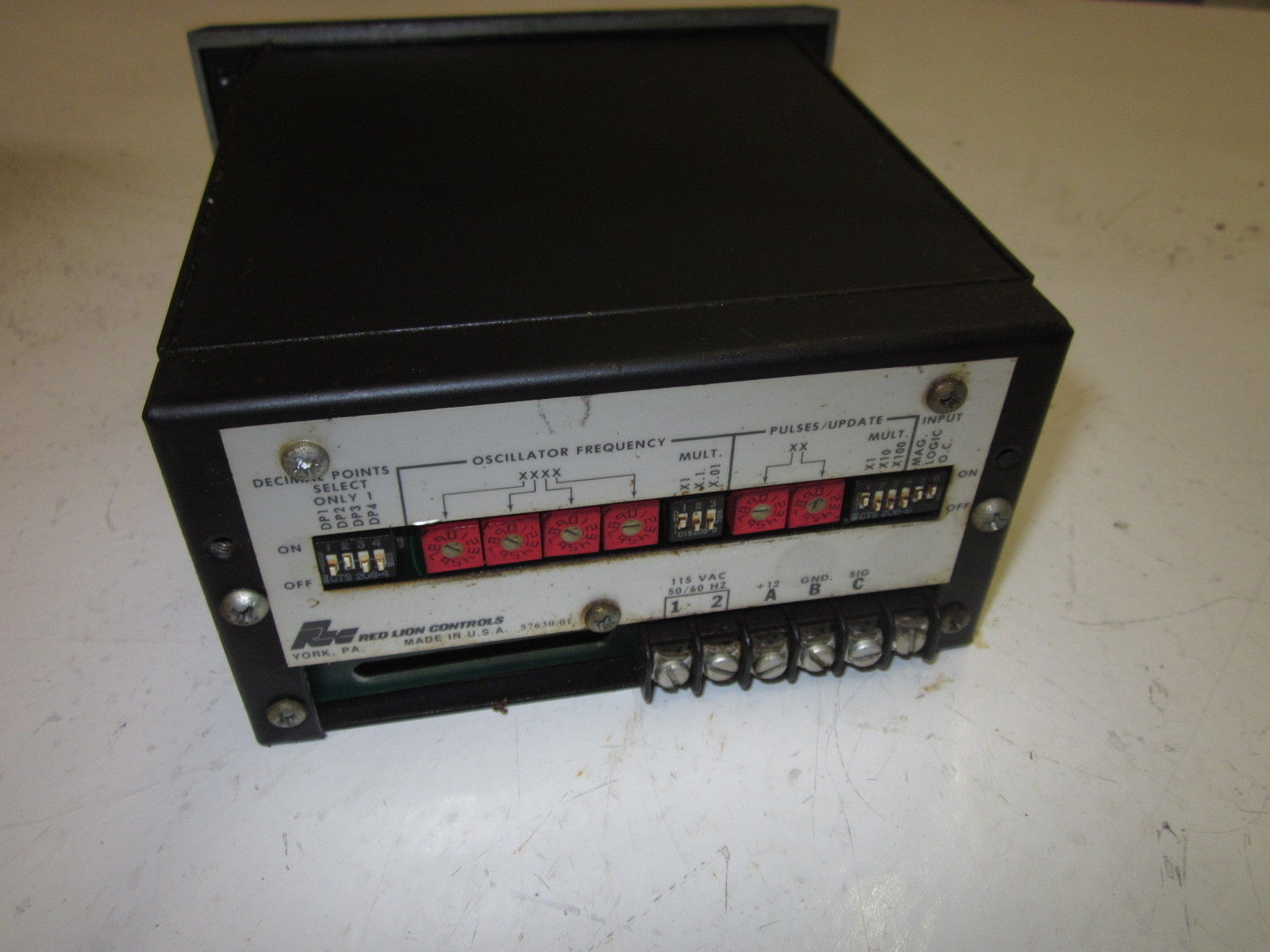 RED LION CONTROLS 5163040 INDICATOR 4 DIGIT UNMP