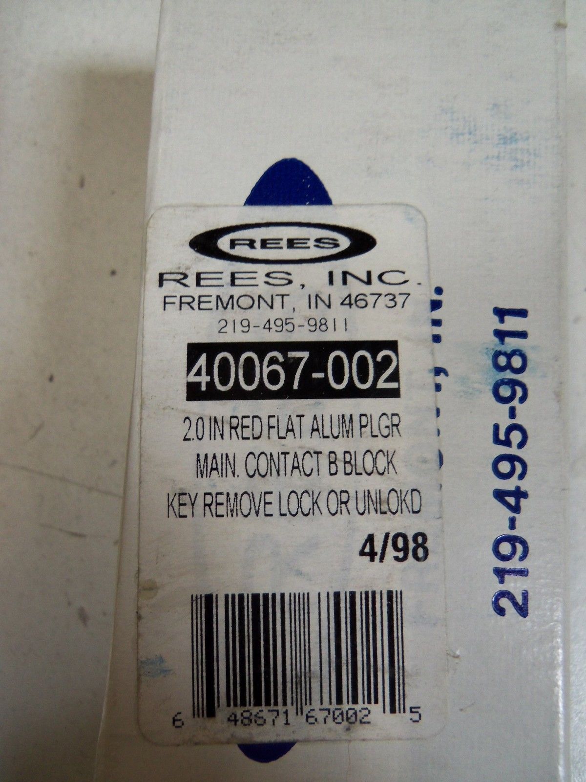 REES 40067-002 NSMP