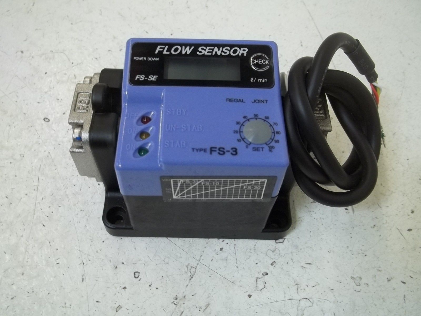 REGAL JOINT CO. LTD. FS-3SE FLOW SENSOR NSMP