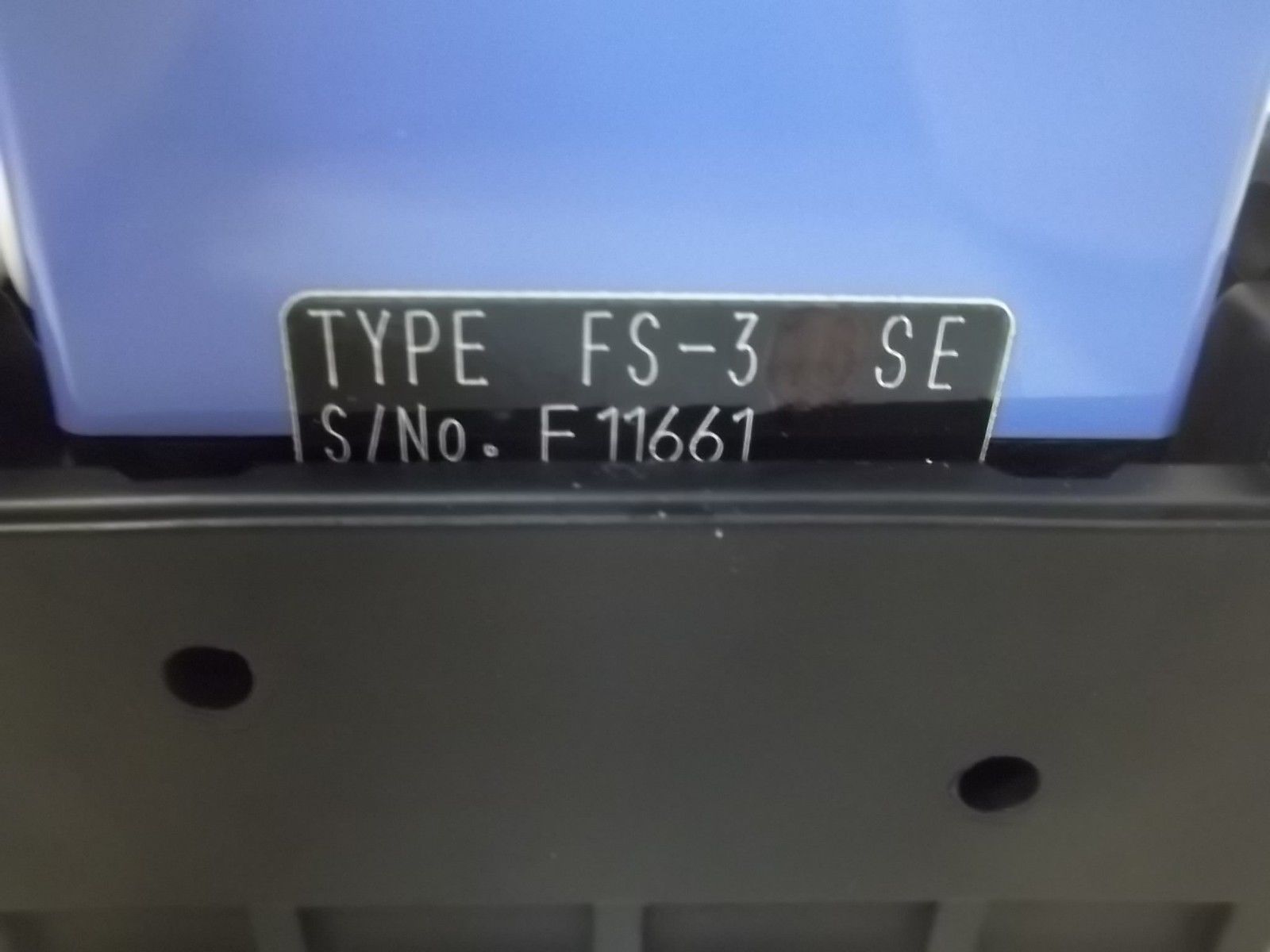 REGAL JOINT CO. LTD. FS-3SE FLOW SENSOR NSMP