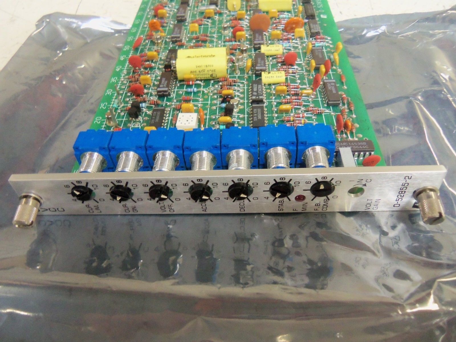 RELIANCE 0-52855-2 CONTROL CARD UNMP