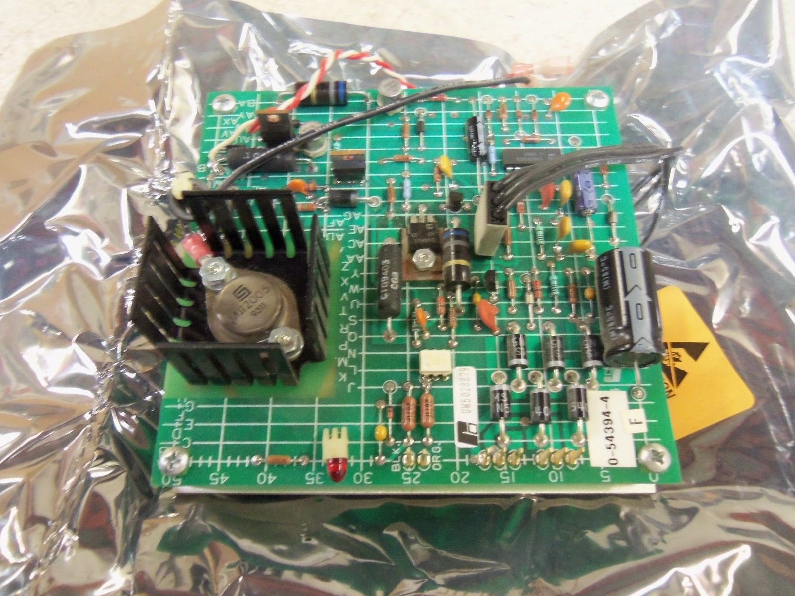 RELIANCE 0-54394-4 PC BOARD DRIVER CARD REMAN