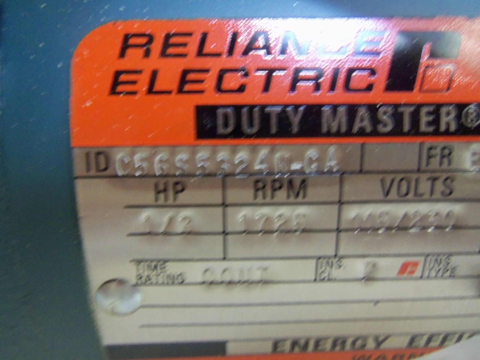 RELIANCE C56S5324N-GA MOTOR NSNP