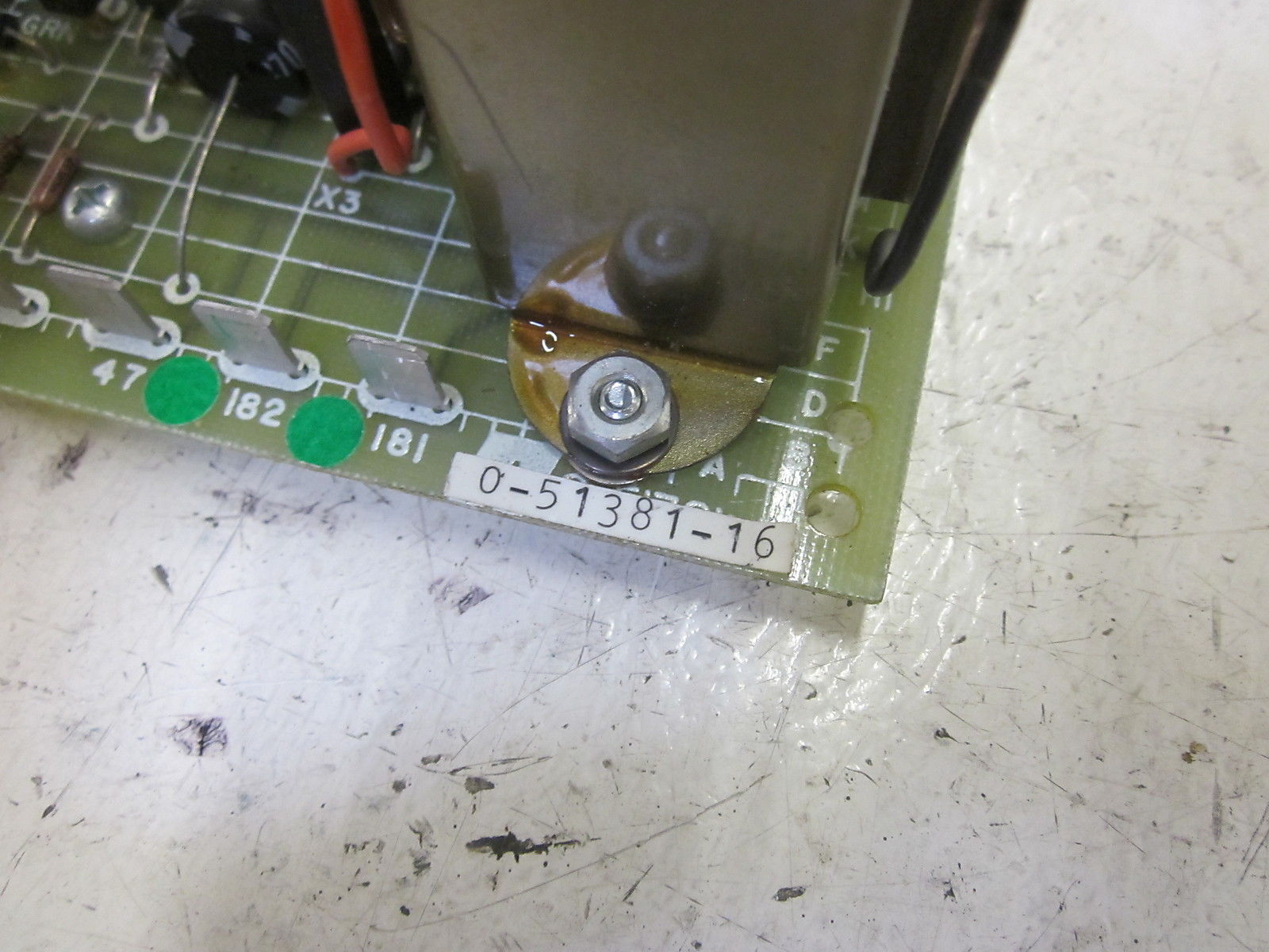 RELIANCE ELECTRIC 0-51381-16 PC BOARD DRIVE UNMP