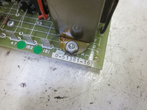 RELIANCE ELECTRIC 0-51381-16 PC BOARD DRIVE UNMP