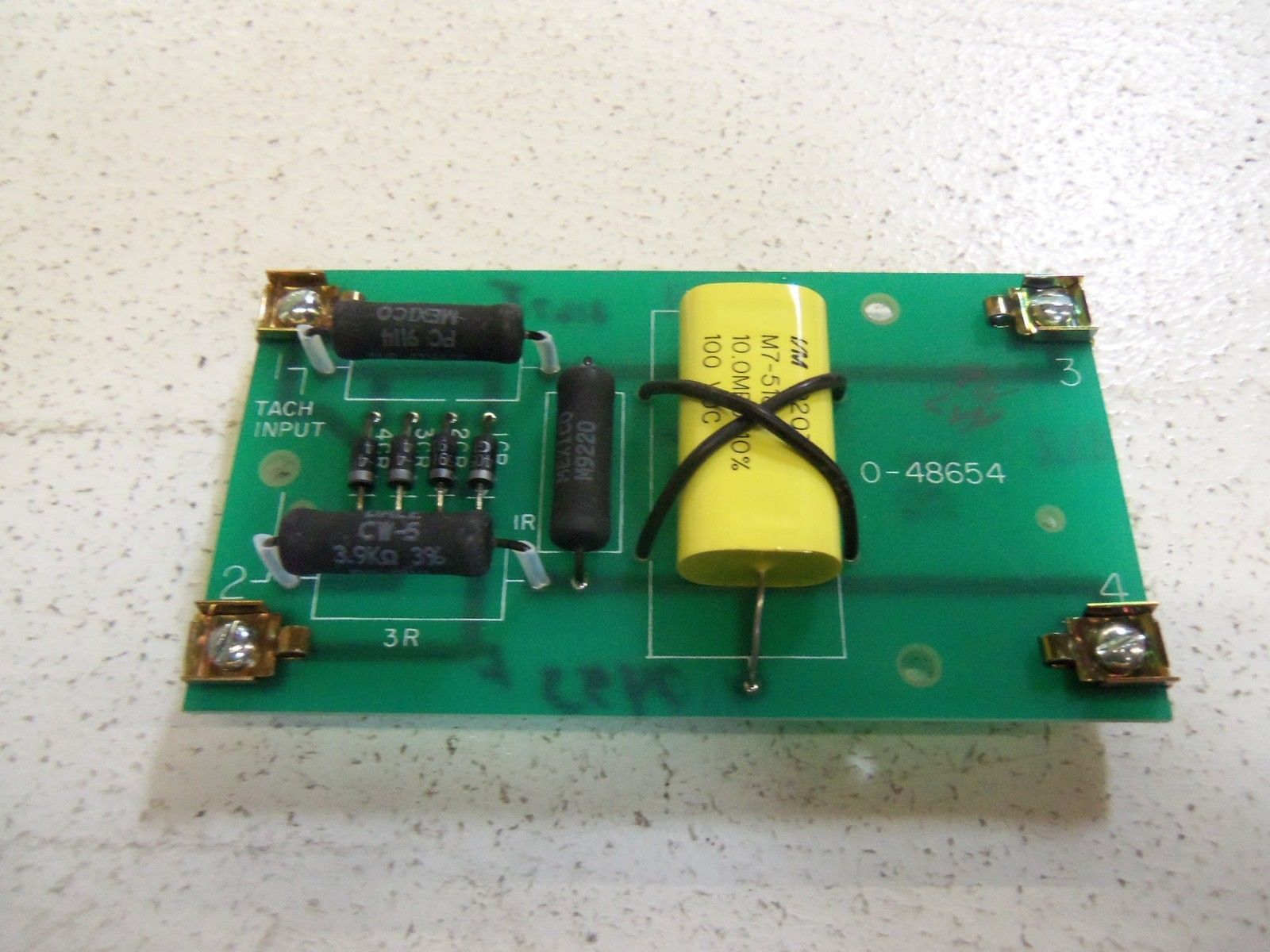 RELIANCE ELECTRIC 0-48654 PC BOARD AC TACH RECTIFIER NSMP