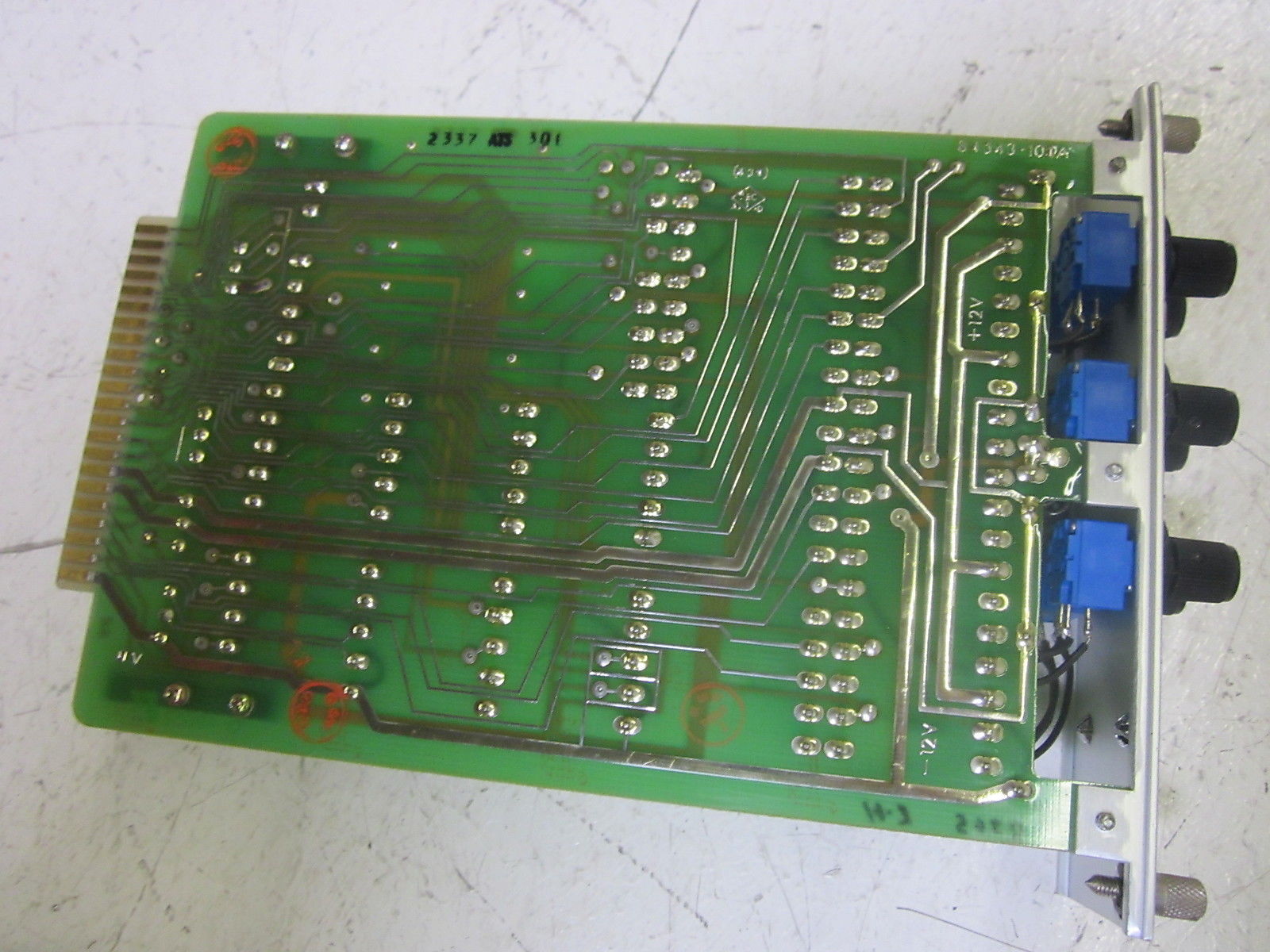 RELIANCE ELECTRIC 109032-011R BOARD UNMP