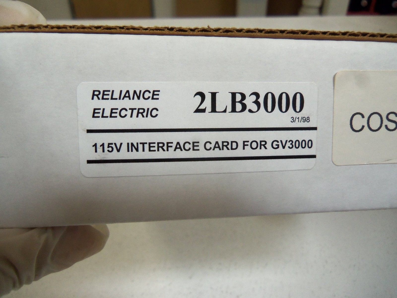 RELIANCE ELECTRIC 115V INTERFACE CARD FOR GV3000 2LB3000 NSMP