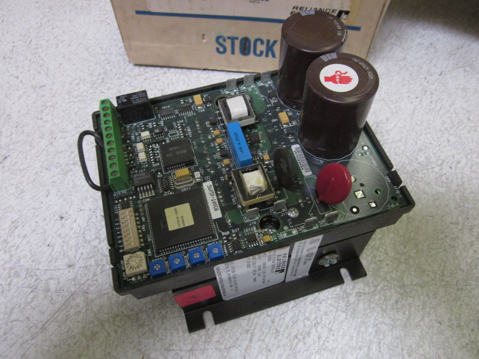 RELIANCE ELECTRIC 1AU201 AC MOTOR CONTROLLER UNMP