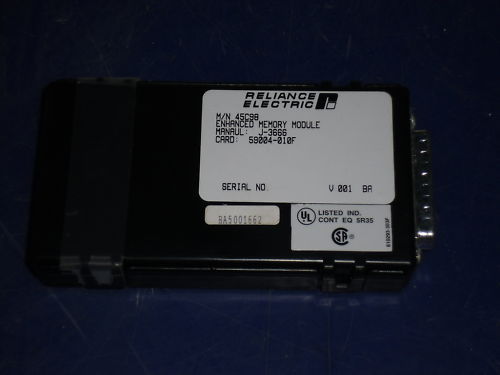 RELIANCE ELECTRIC 45C98 ENHANCED MEMORY MODULE *USED*