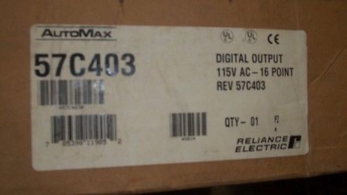 RELIANCE ELECTRIC 57C403 NSMP