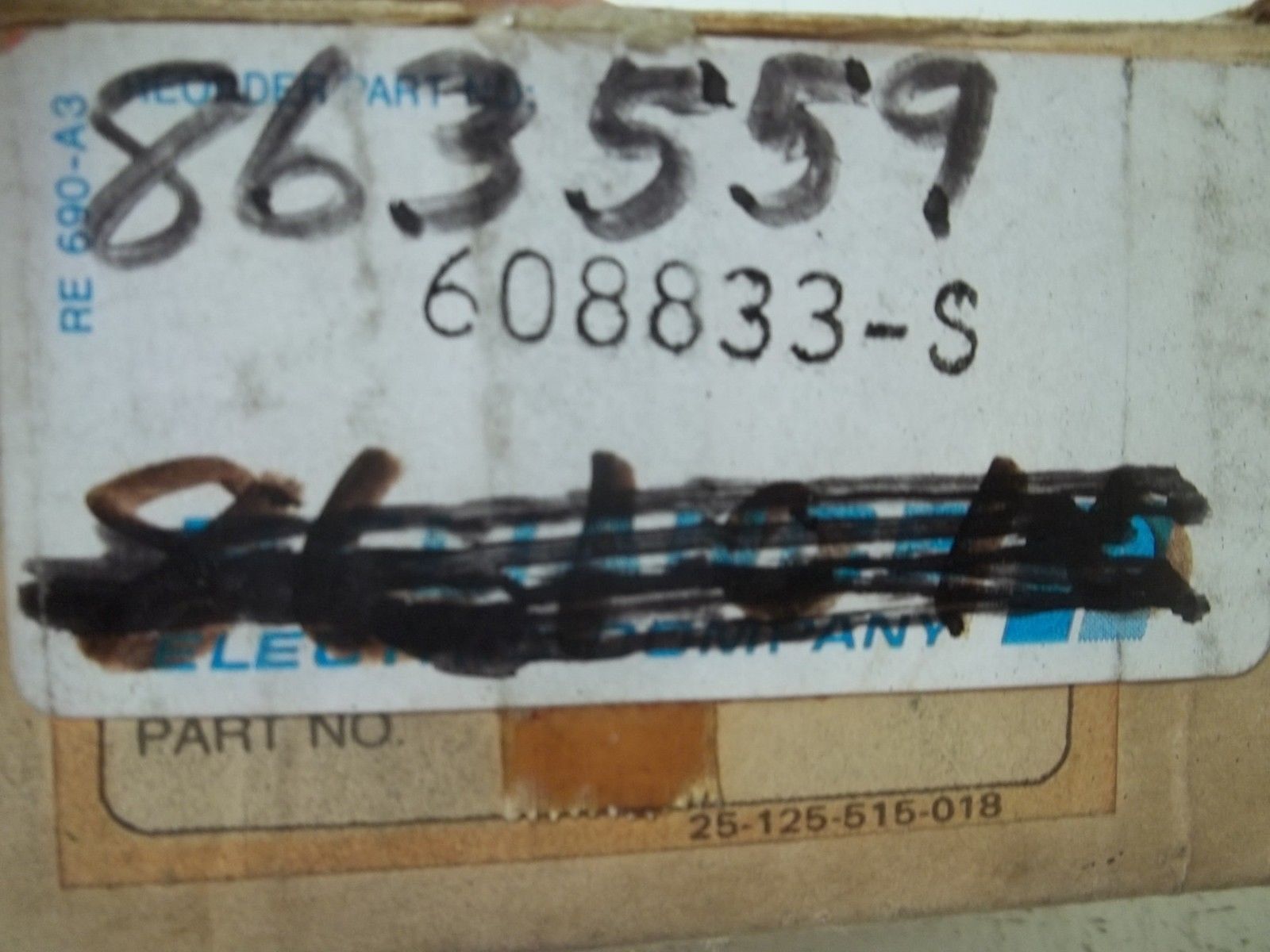 RELIANCE ELECTRIC 608833-S CONTACT KIT NSMP