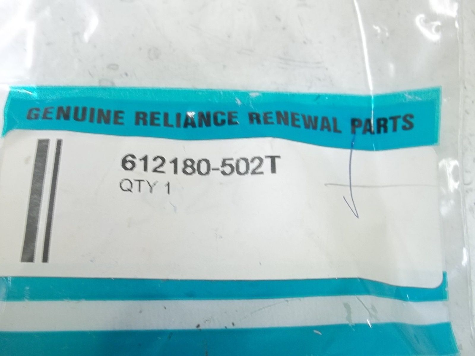 RELIANCE ELECTRIC 612180-502T NSMP