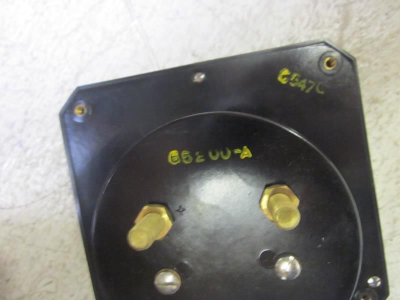 RELIANCE ELECTRIC 65200-Y 0-100 DC AMPERES PANEL METER NSMP