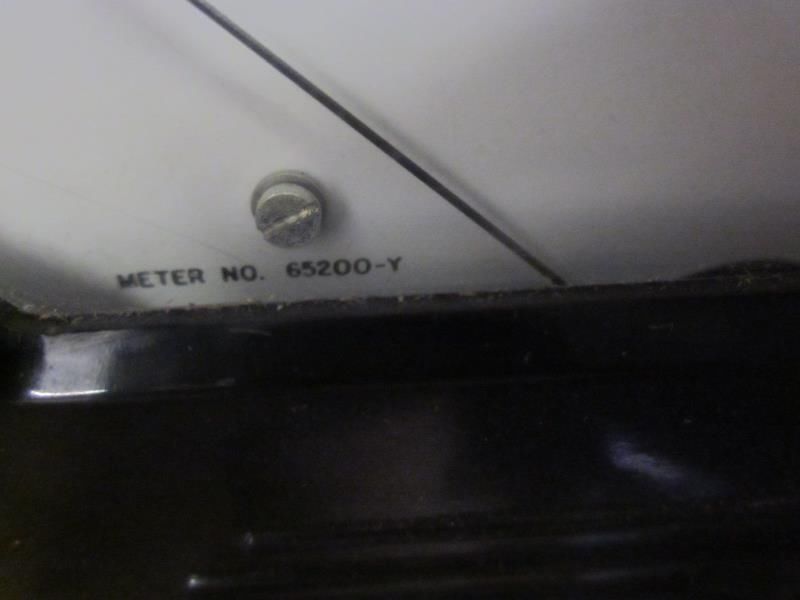 RELIANCE ELECTRIC 65200-Y 0-100 DC AMPERES PANEL METER NSMP