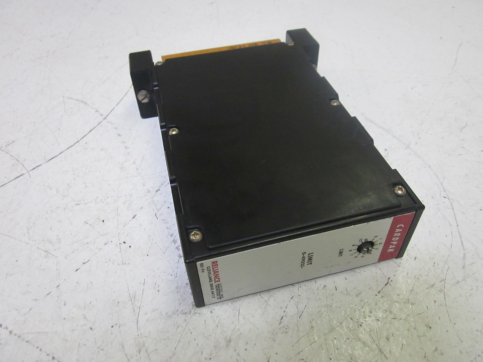 RELIANCE ELECTRIC CARDPAK 0-49023 LIMIT UNMP