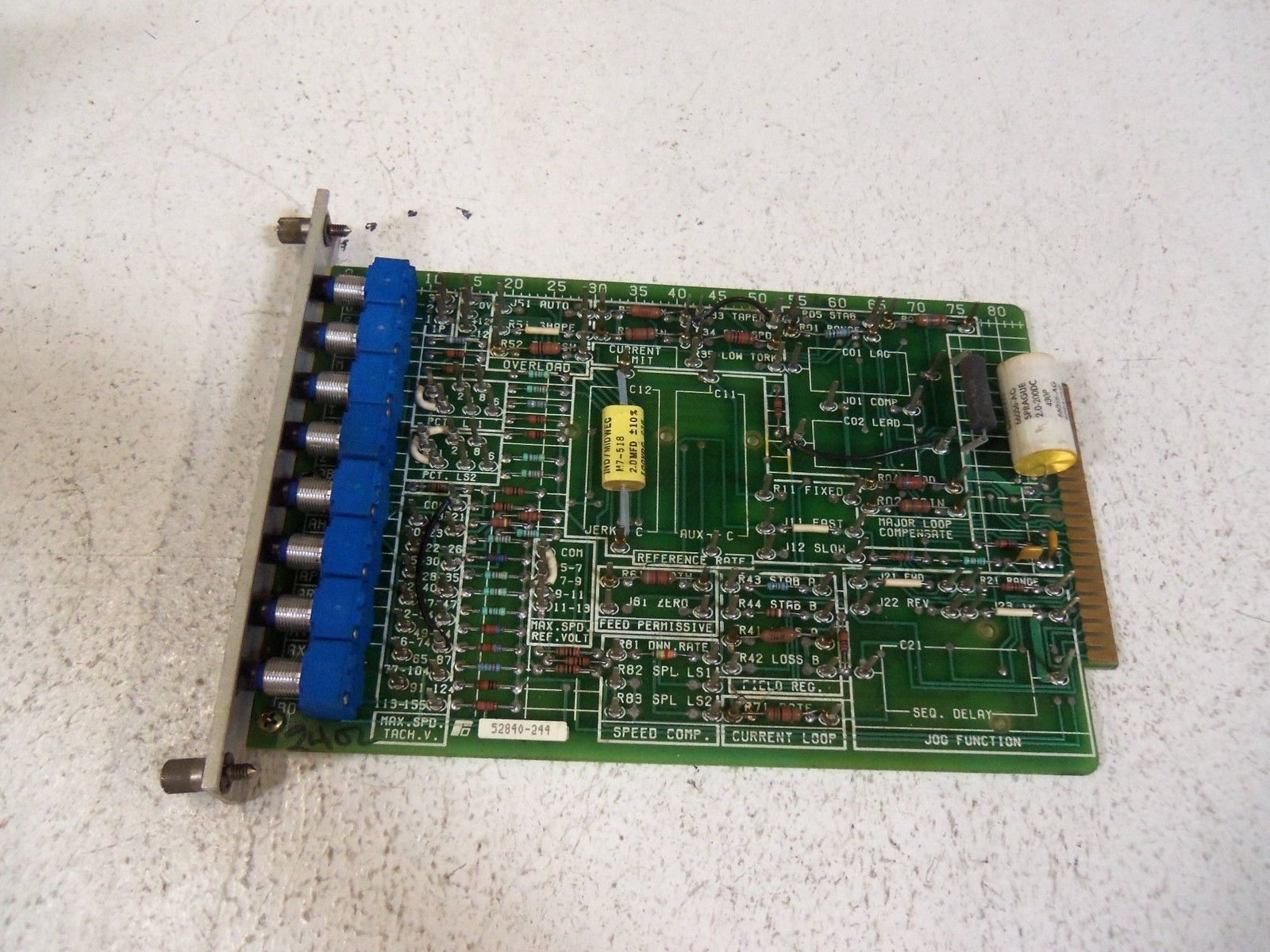 RELIANCE ELECTRIC CARD 52840-244 UNMP