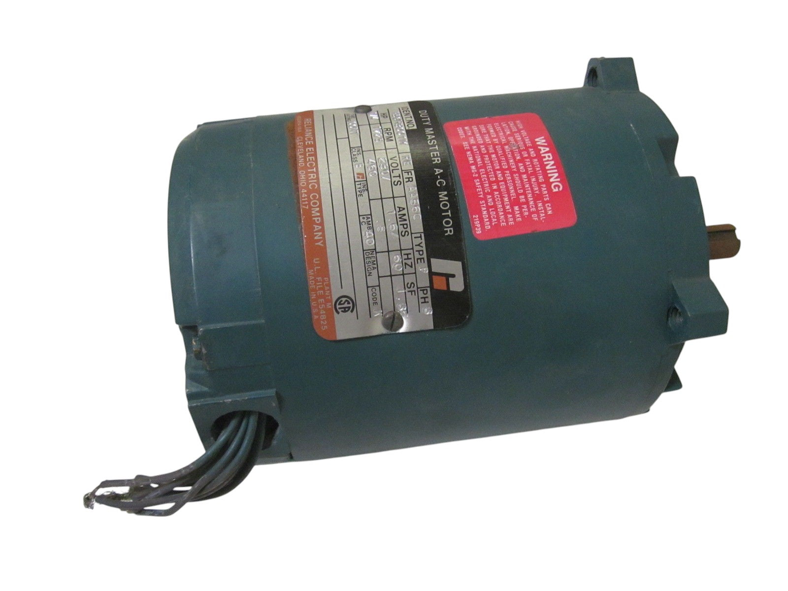 RELIANCE ELECTRIC COMPANY P56H3001M UNMP