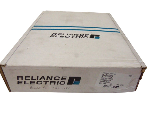 RELIANCE ELECTRIC PC BOARD 0-51865 NSMP