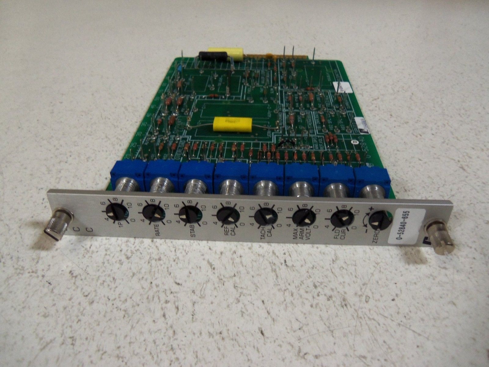 RELIANCE ELECTRIC PC BOARD 0-52840-655 NSMP