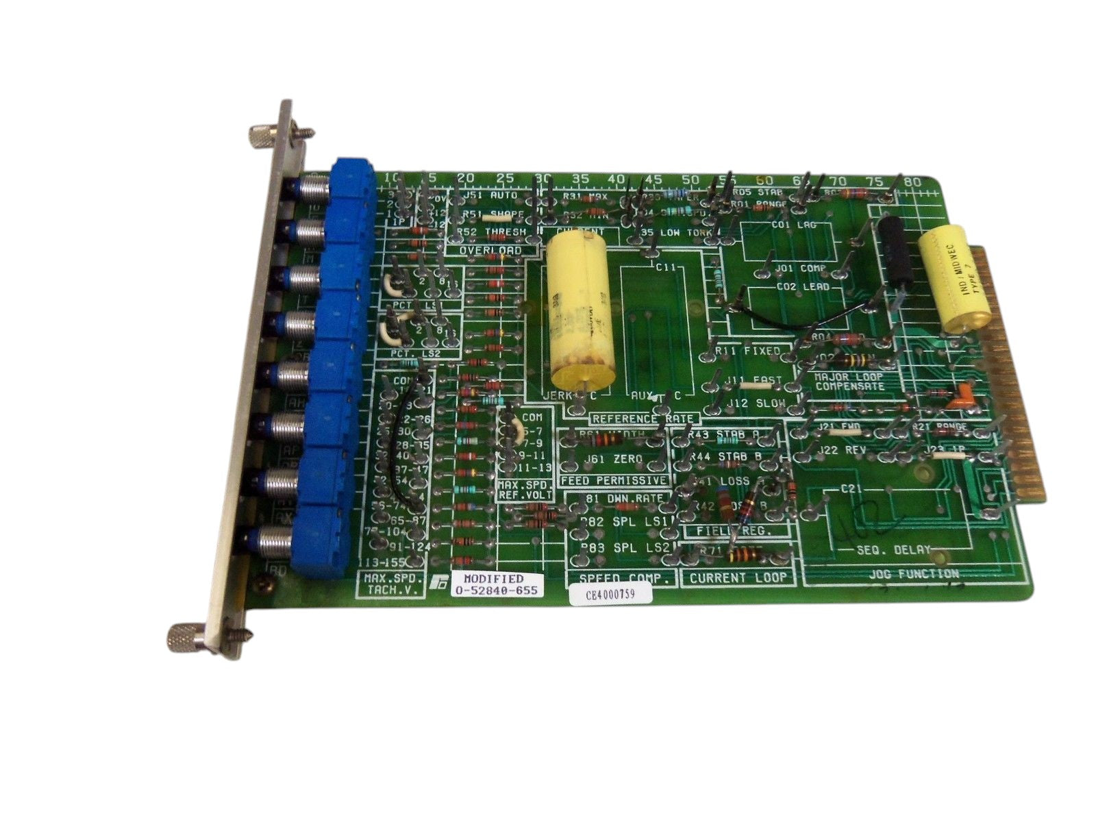RELIANCE ELECTRIC PC BOARD 0-52840-655 UNMP