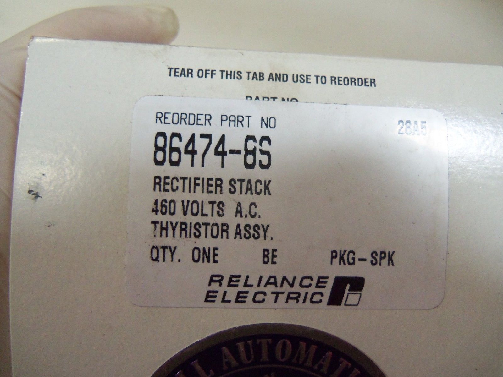 RELIANCE ELECTRIC 86474-8S NSMP
