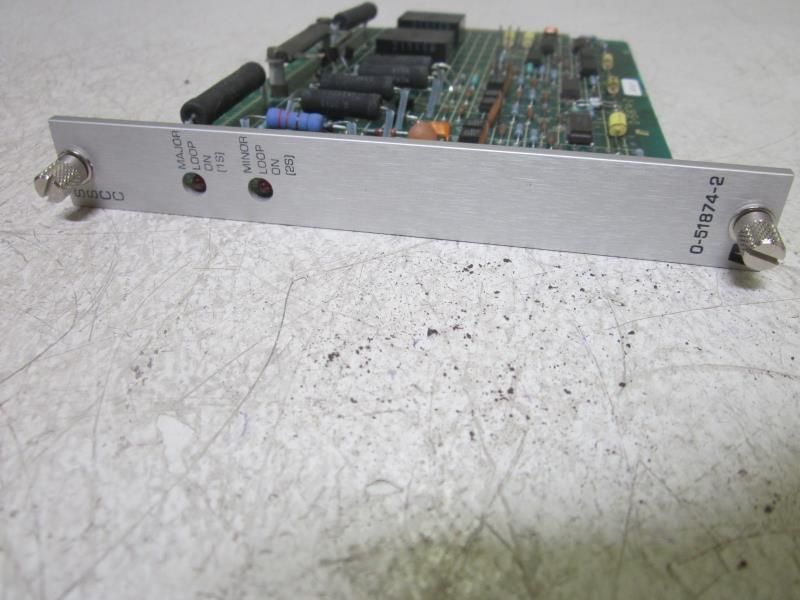RELIANCE ELECTRIC R0-51874-2 STATIC SEQUENCE CARD REMAN NSMP