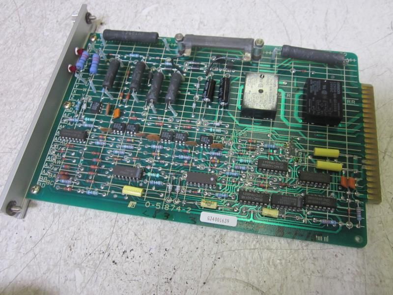 RELIANCE ELECTRIC R0-51874-2 STATIC SEQUENCE CARD REMAN NSMP