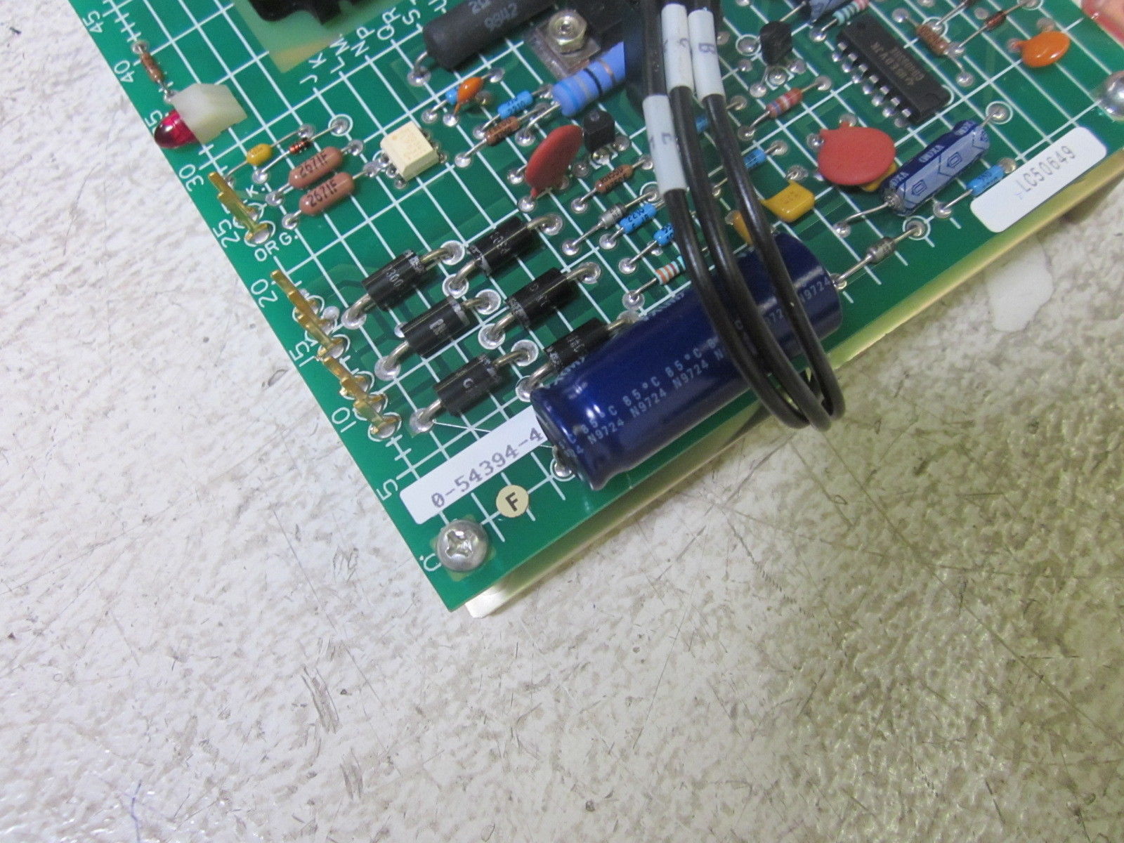 RE MANUFACTURED RELIANCE ELECTRIC RX0-54394-4 BASE DRIVER CARD UNMP