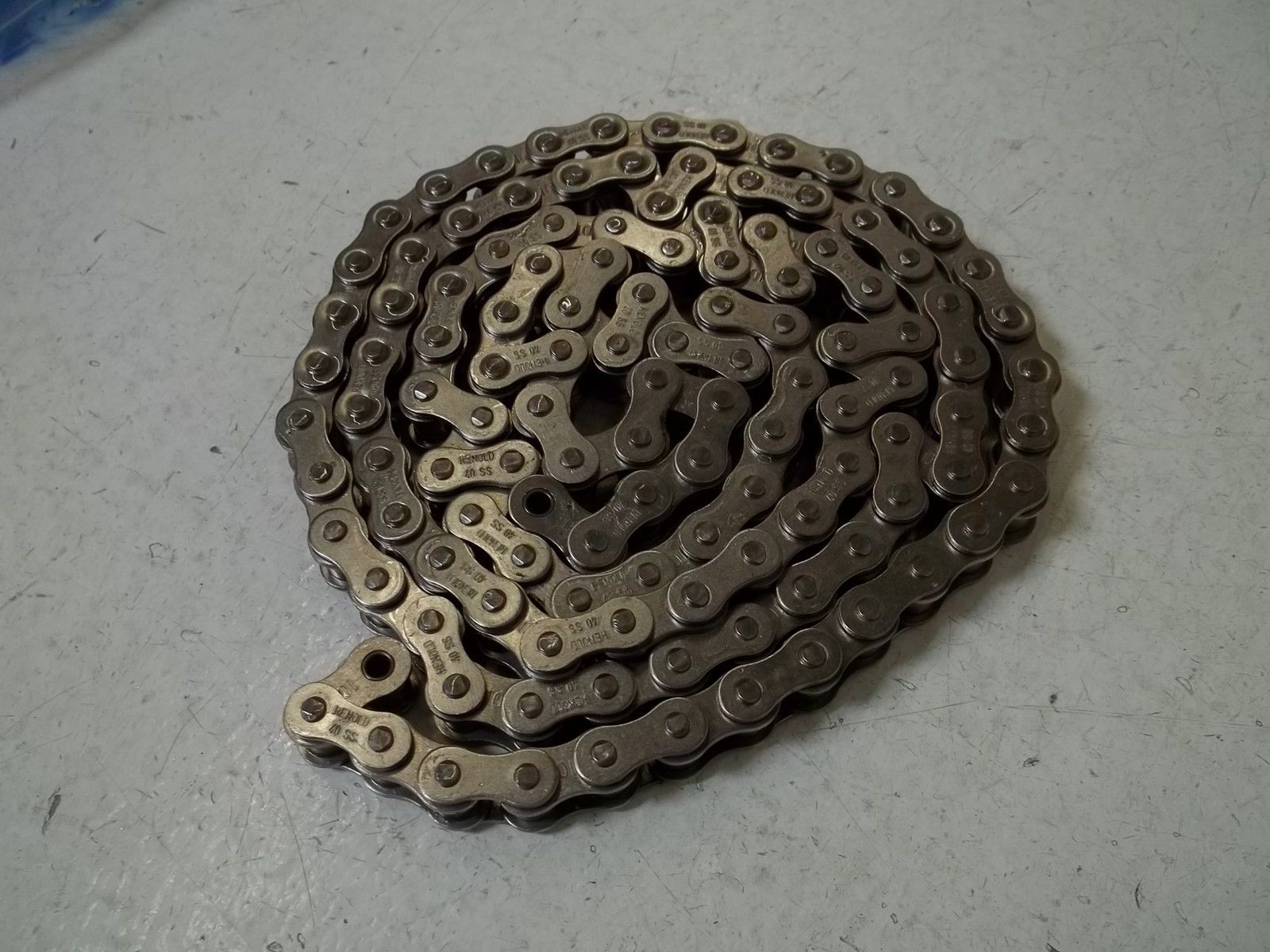 RENOLD SYNERGY 40A1SSX10FT RIVETED CHAIN STAINLESS STEEL 10FT NSMP