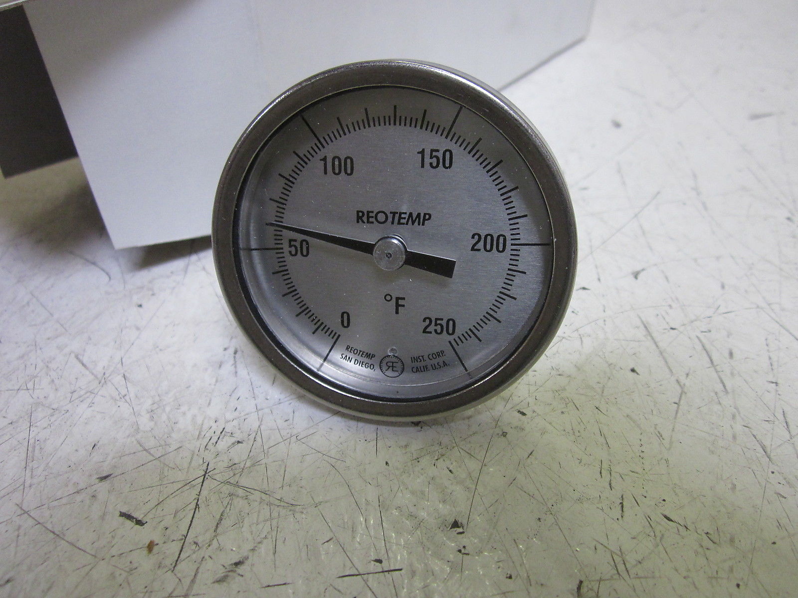 REOTEMP MODEL H THERMOMETERS 0-250F 2-1/2" STEM NSMP