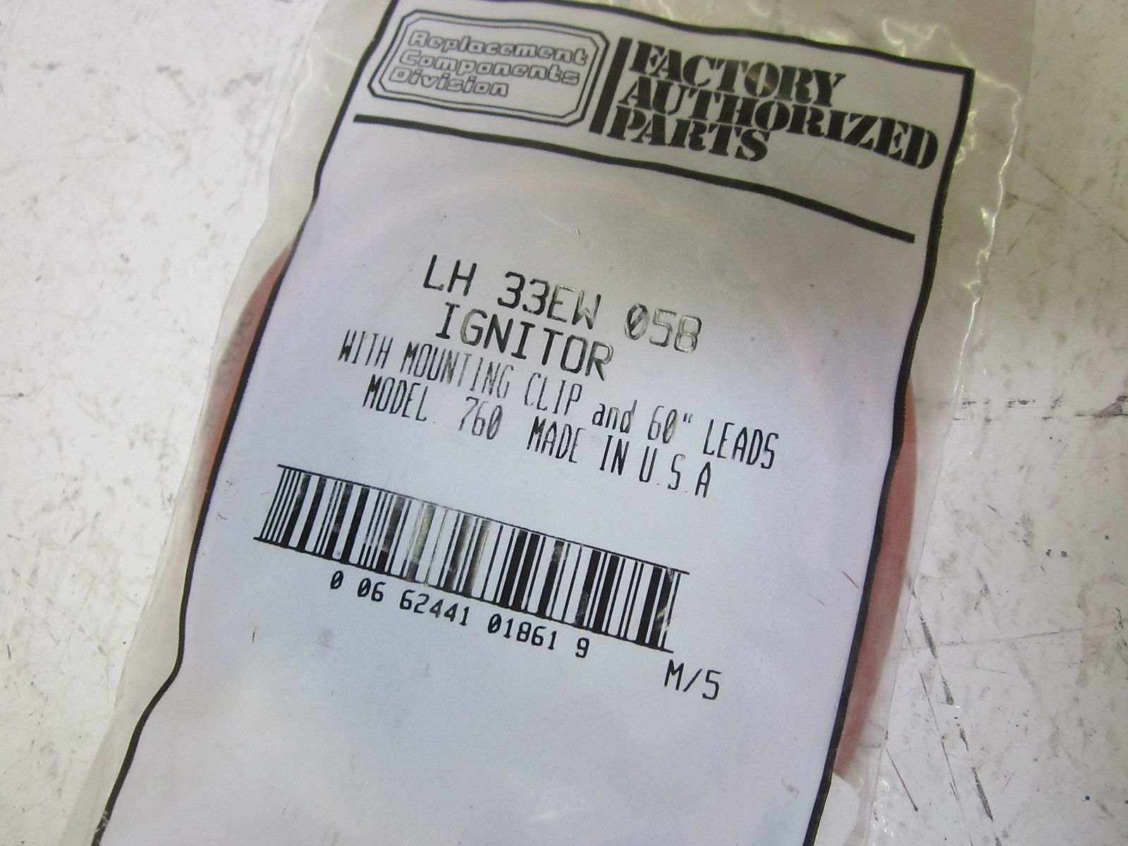 REPLACEMENT COMPONENT LA 01ZC 003 NSMP