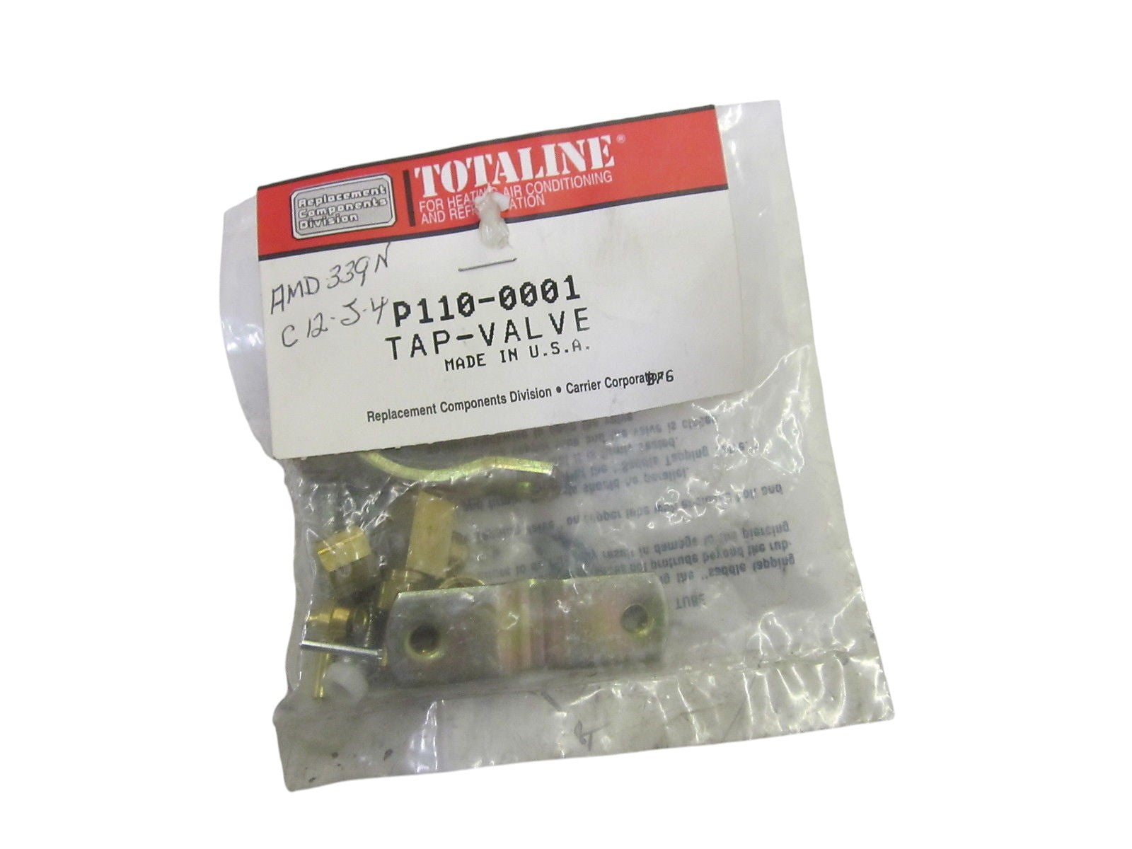 REPLACEMENT COMPONENTS DIVISION P110-0001 TAP VALVE NSMP