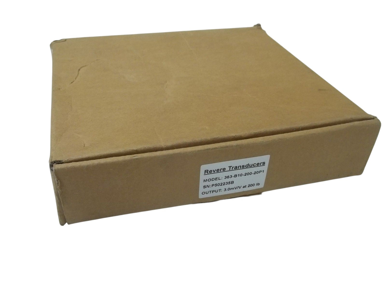 REVERE TRANSDUCERS 363-B10-200-20P1 LOAD CELL 200lbs NSMP