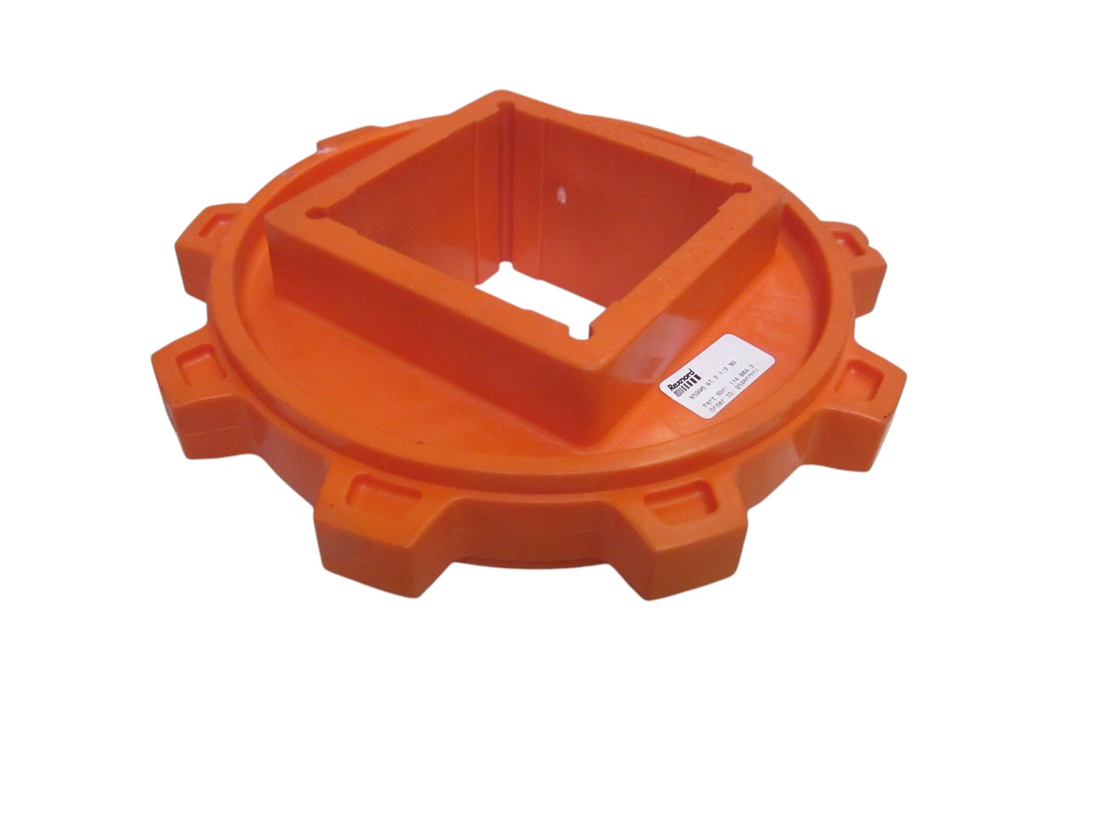 REXNORD 114-884-3 THERMOPLASTIC SPROCKET (ORANGE) NSNP