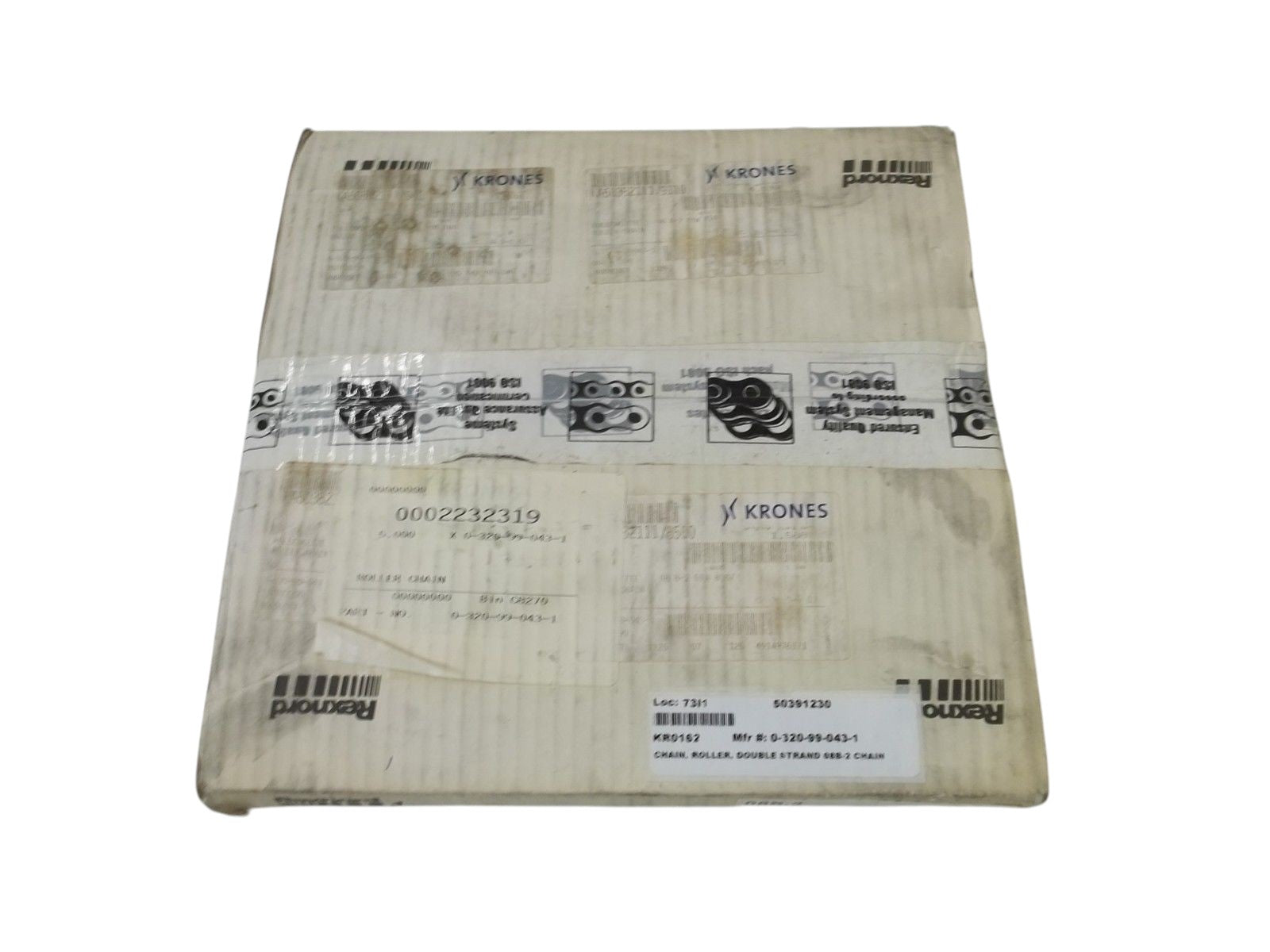 REXROTH 08B-2 CHAIN, ROLLER, DOUBLE STAND (UNOPENED) NSMP
