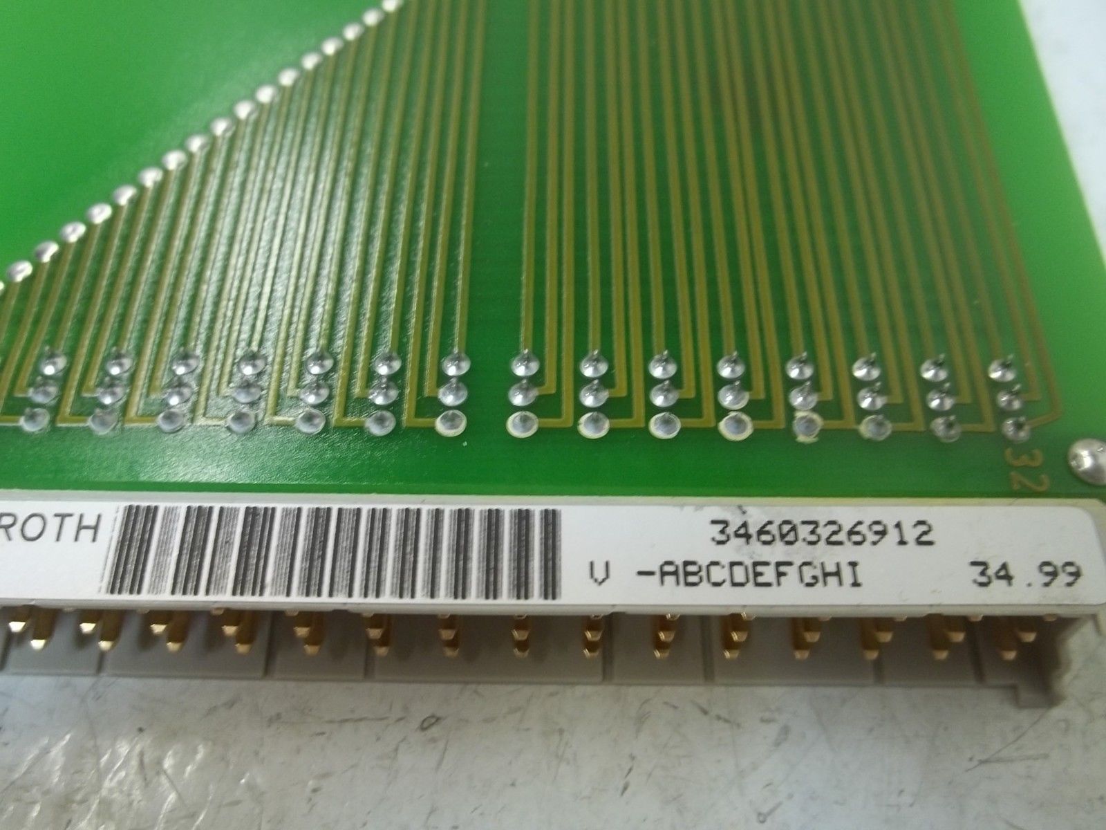 REXROTH 3460326912 BOARD NSMP