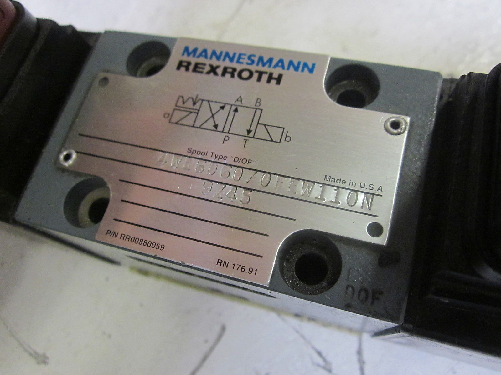 REXROTH 4WE6D6070FEW110N DIRECTIONAL CONTROL VALVE  UNMP