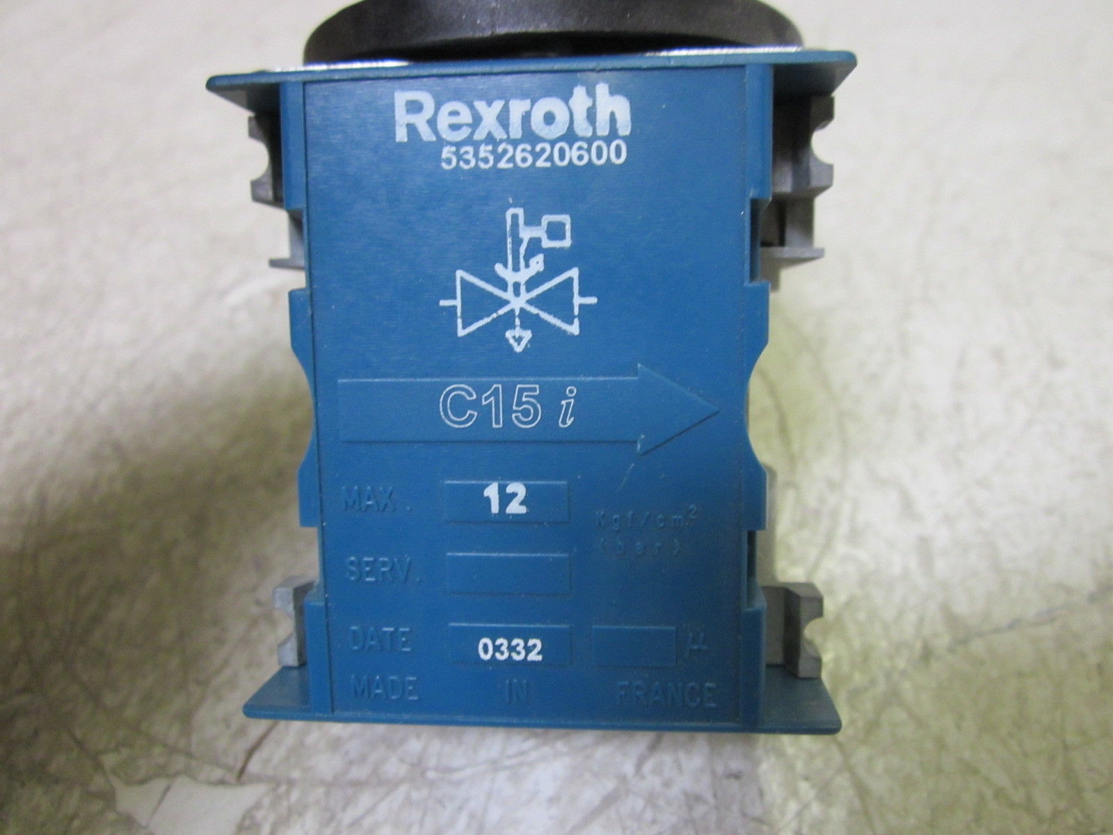 REXROTH 5352620600 ISOLATING VALVE  UNMP