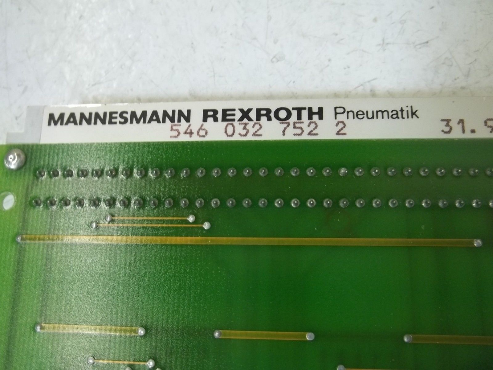 REXROTH 5460327522 BOARD UNMP