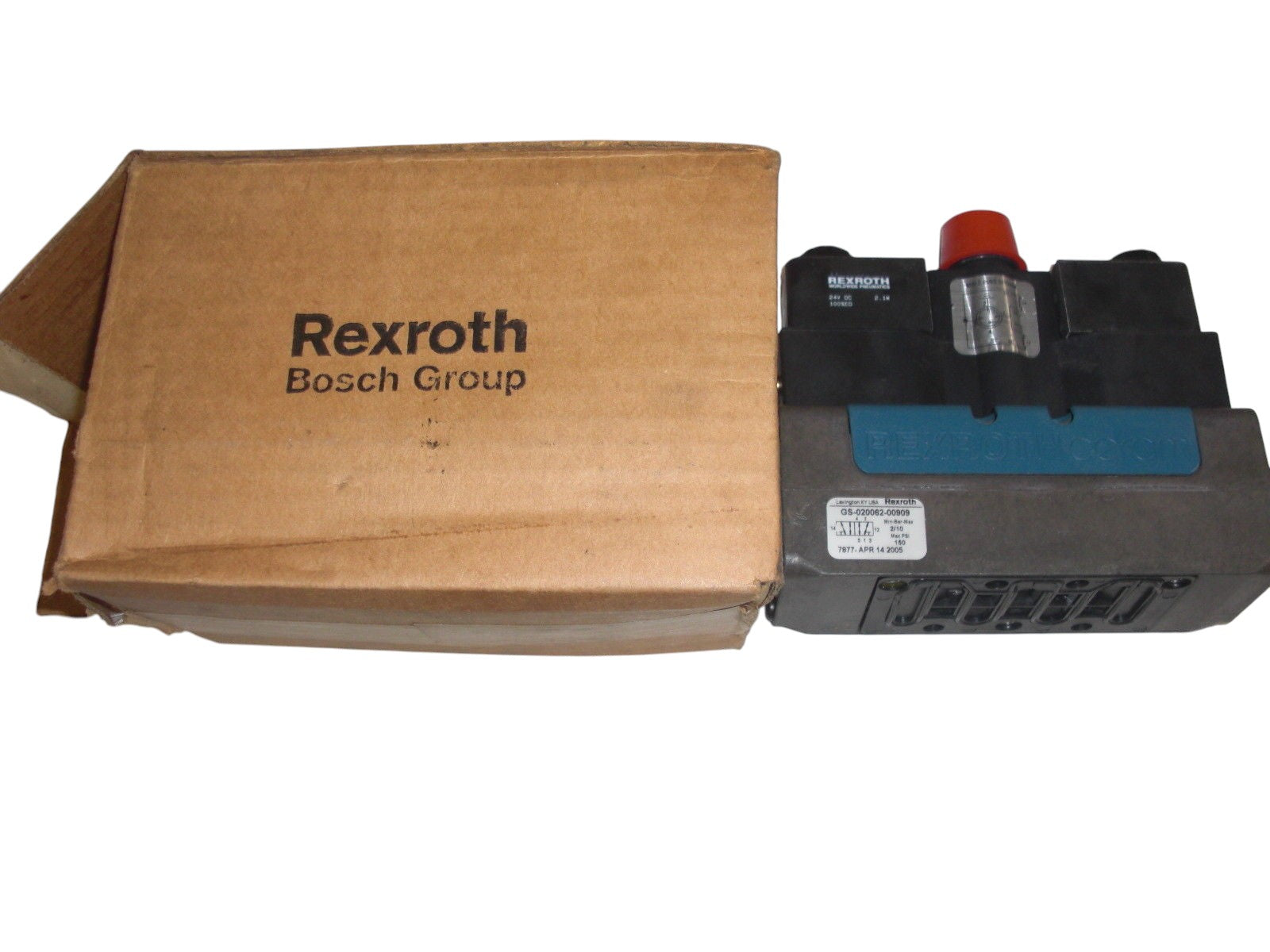 REXROTH GS-020062-00909 PNEUMATIC VALVE CERAM NSNP IN THE BOX