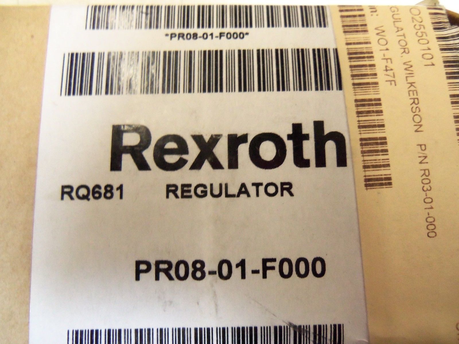 REXROTH REGULATOR PR08-01-F000 *NEW IN BOX*