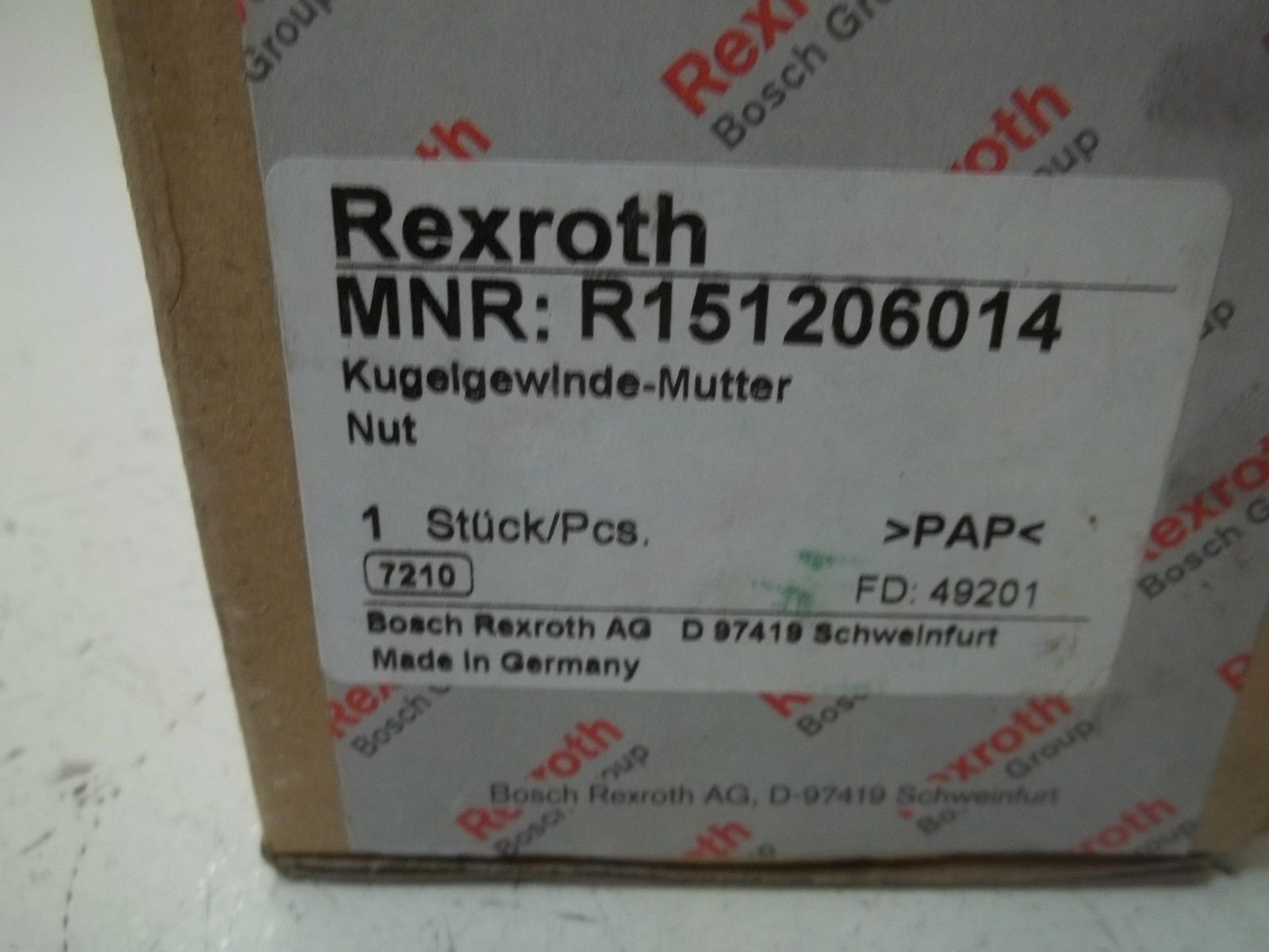 REXROTH R151206014 NSMP