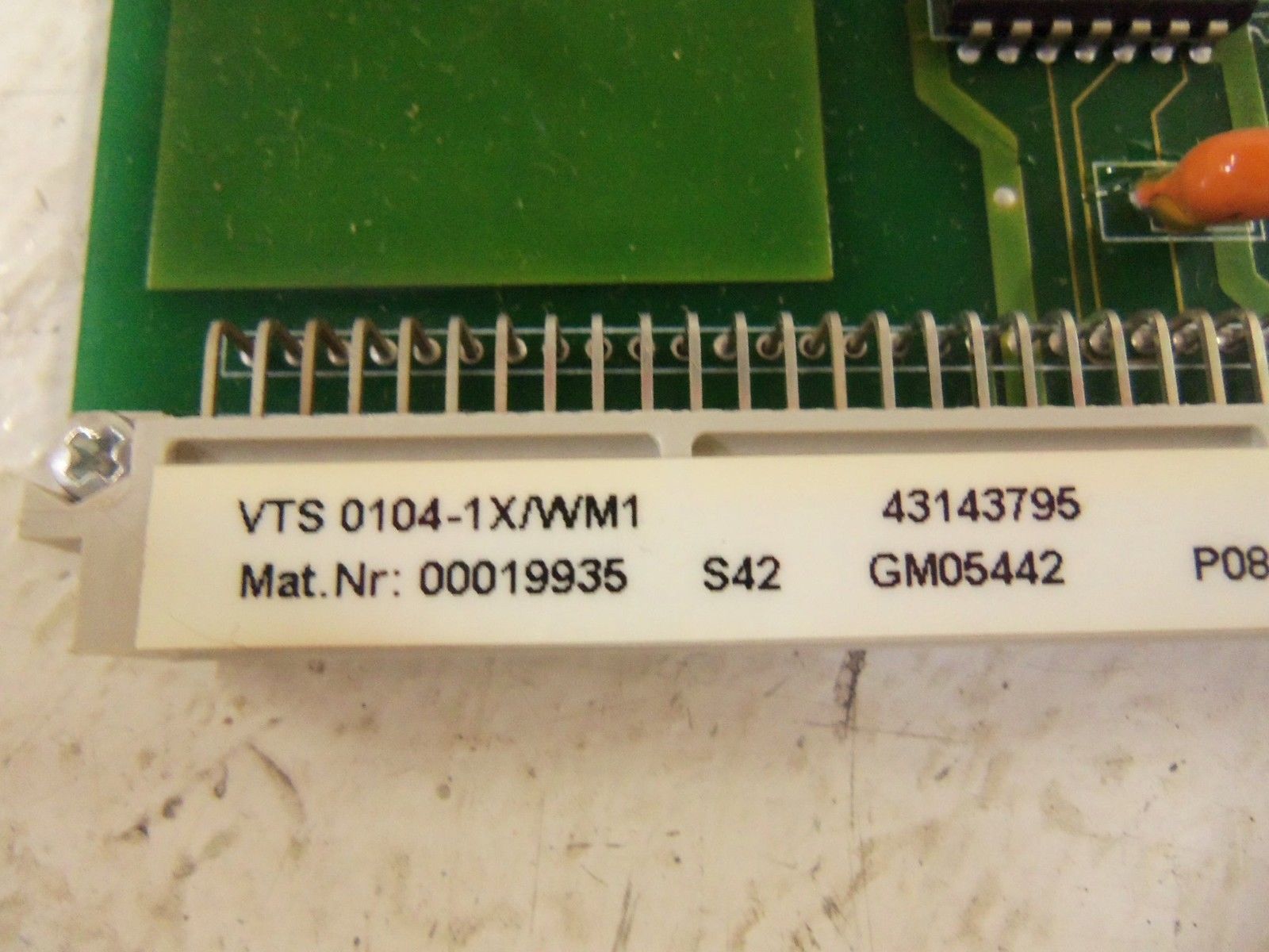 REXROTH VTS0104-1X/WM1 PC BOARD UNMP